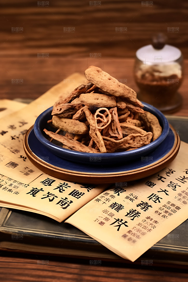 天麻医学中医摄影图
