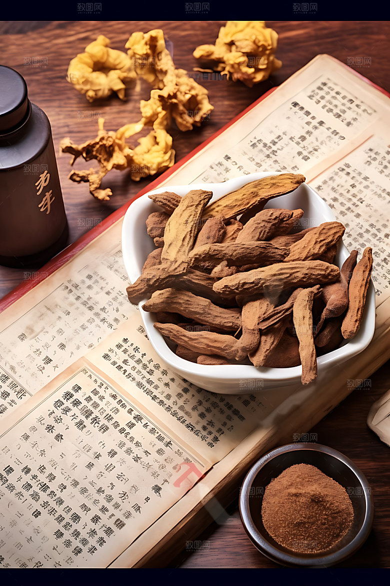 天麻医学高清摄影图