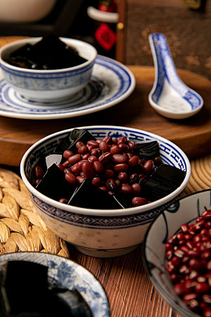 中式甜品高清美味摄影图