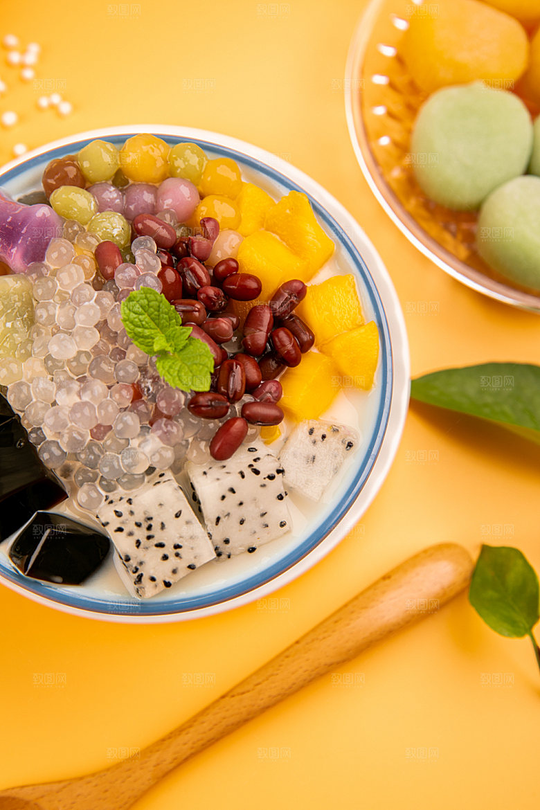 中式甜品高清甜食摄影图