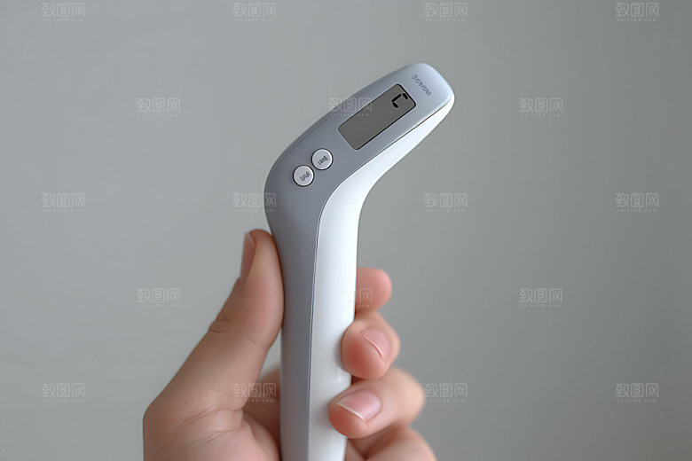 体温计高清模型效果图