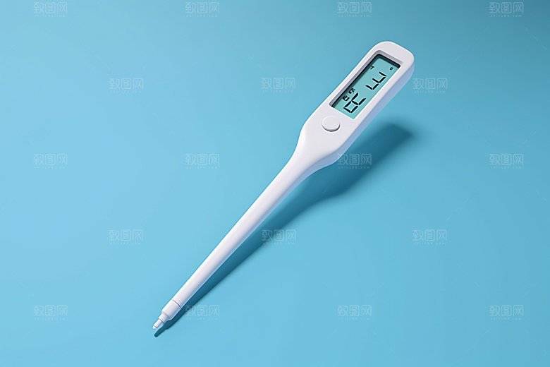 体温计高清医疗器械效果图