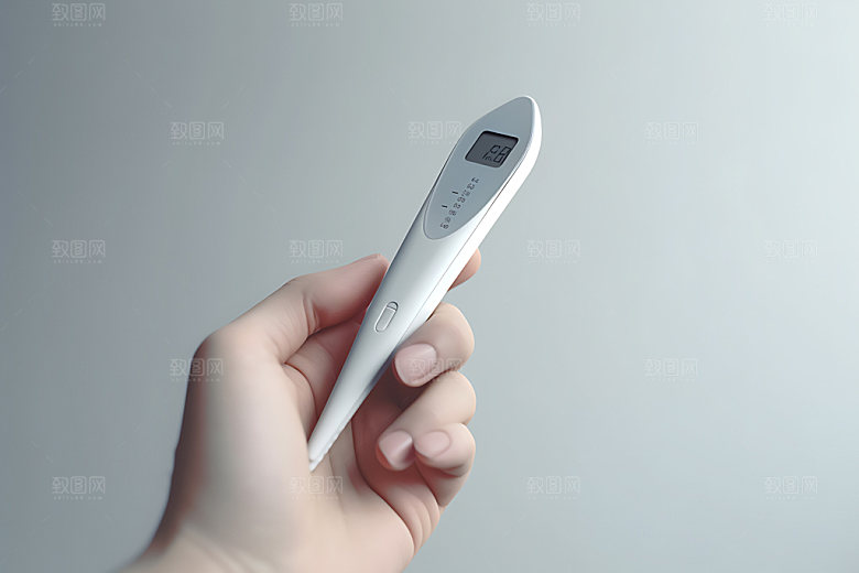 体温计模型医疗器械效果图