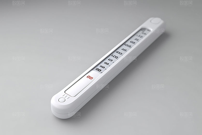 体温计温度计3D效果图