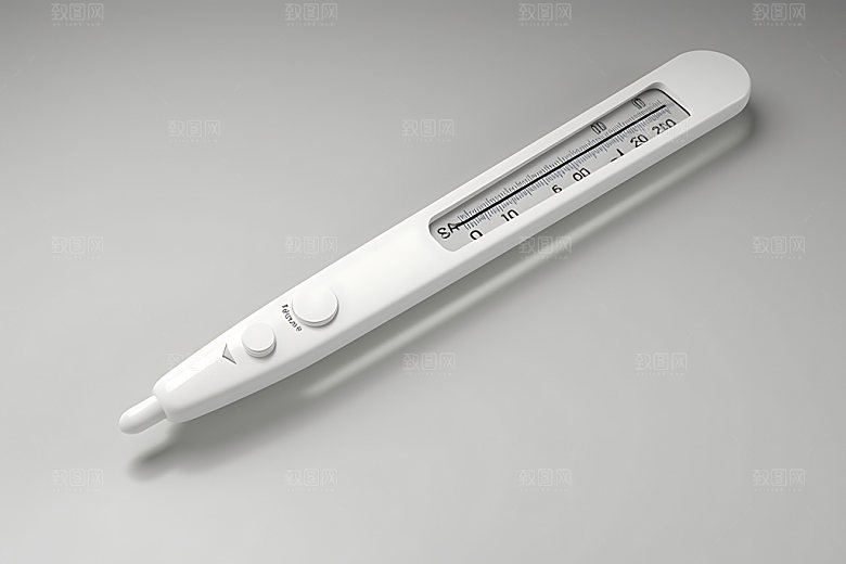 体温计3D高清效果图