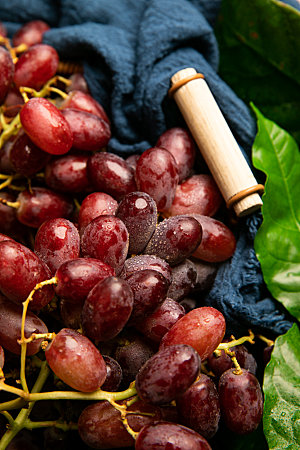 提子夏季水果葡萄摄影图