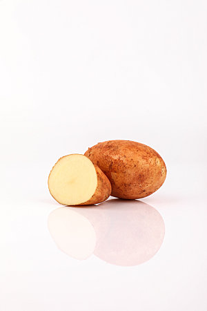 土豆原材料高清摄影图