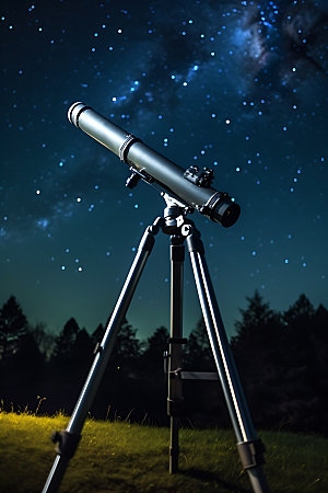 望远镜企业精神商业摄影图