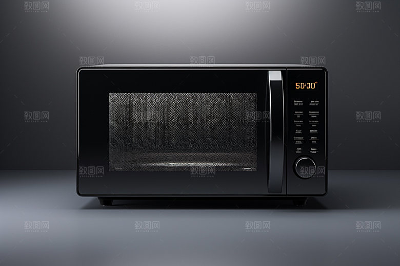 微波炉烹饪厨房用品模型