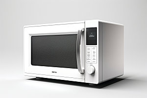 微波炉厨房用品电气模型