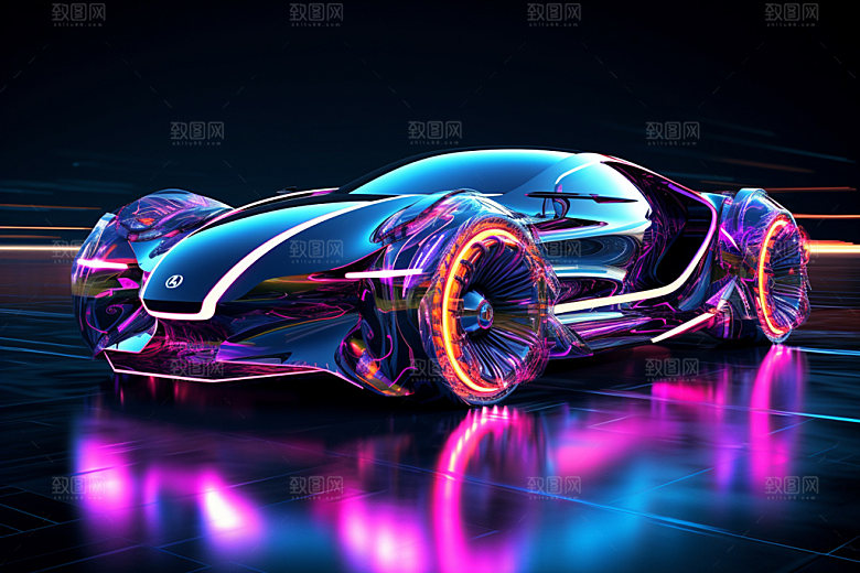 酷炫跑车高清汽车模型