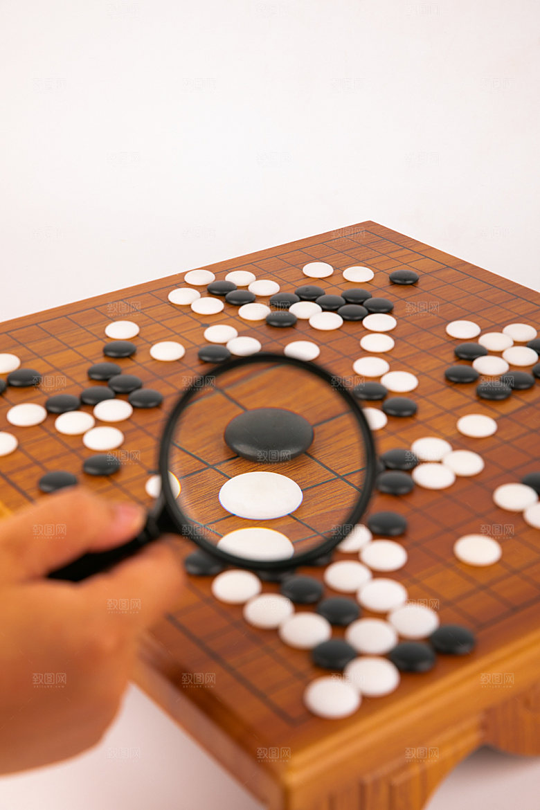 围棋休闲棋牌摄影图