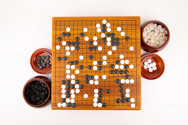 围棋高清棋牌摄影图
