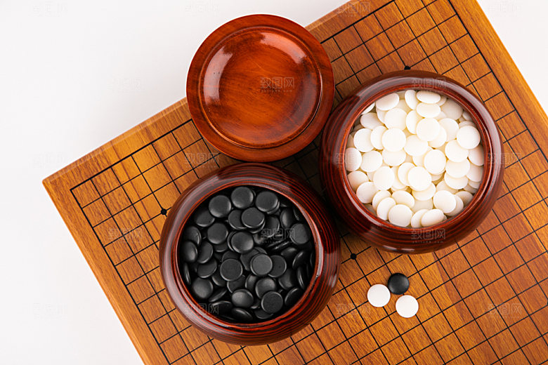围棋五子棋高清摄影图