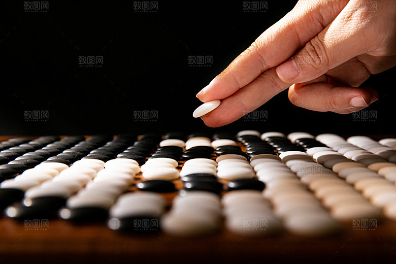 围棋休闲高清摄影图