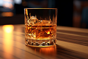 威士忌产品洋酒摄影图
