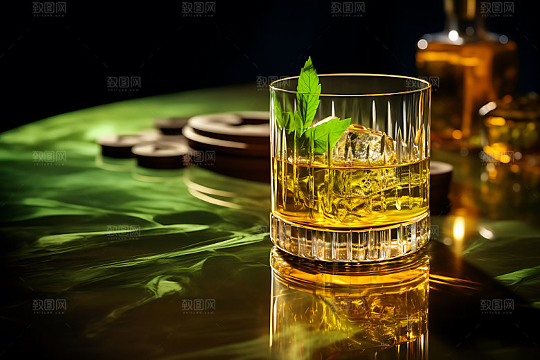 威士忌酒吧酒类摄影图