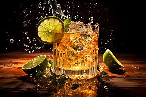 威士忌高清酒品摄影图