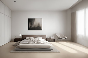 卧室现代空间效果图