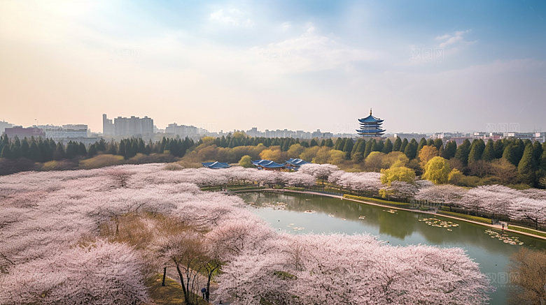 武汉风光湖北摄影图