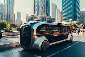 无人驾驶未来人工智能效果图