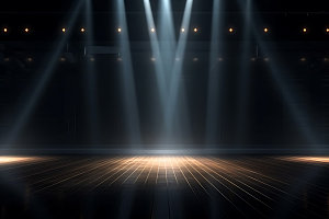 灯光聚光灯氛围渲染舞台效果图