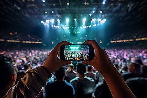 演唱会记录观众拍摄演唱会拍摄手机样机