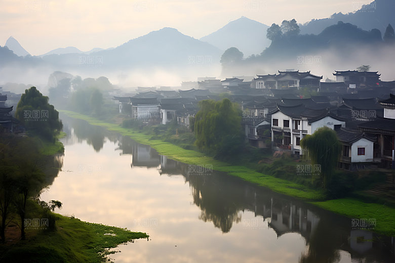 婺源风景风光摄影图