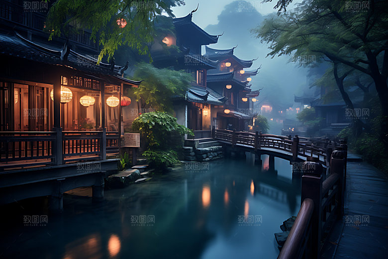 乌镇江南旅游摄影图