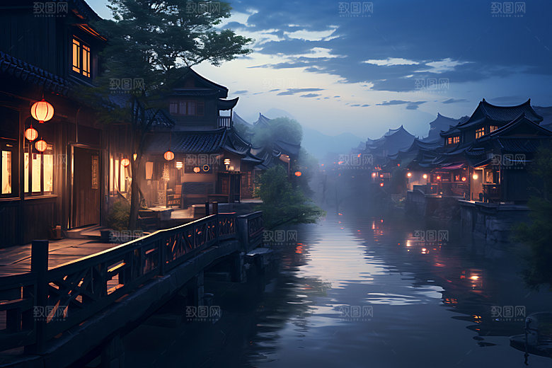 乌镇风光高清摄影图