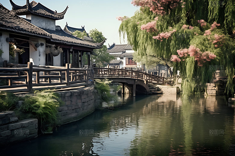 乌镇风光旅游摄影图