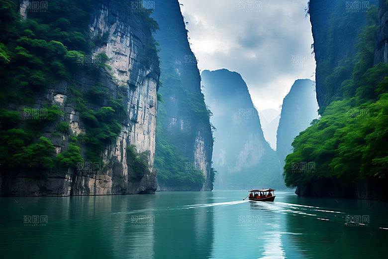 峡谷风光景色大峡谷摄影图