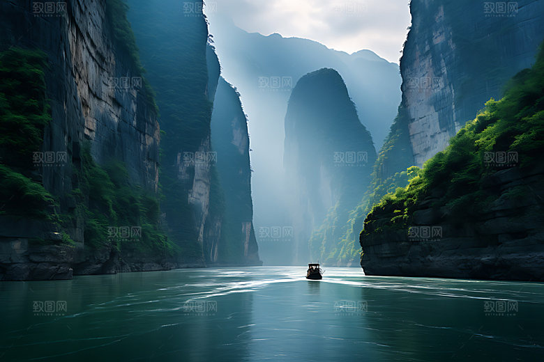 峡谷风光高清大峡谷摄影图