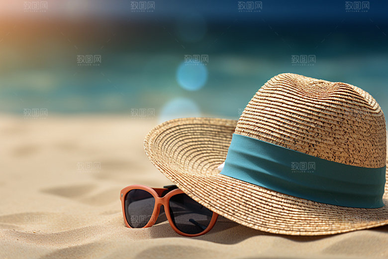 夏季物品解暑清凉素材