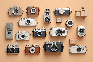 相机单反摄影拍摄工具摄影图