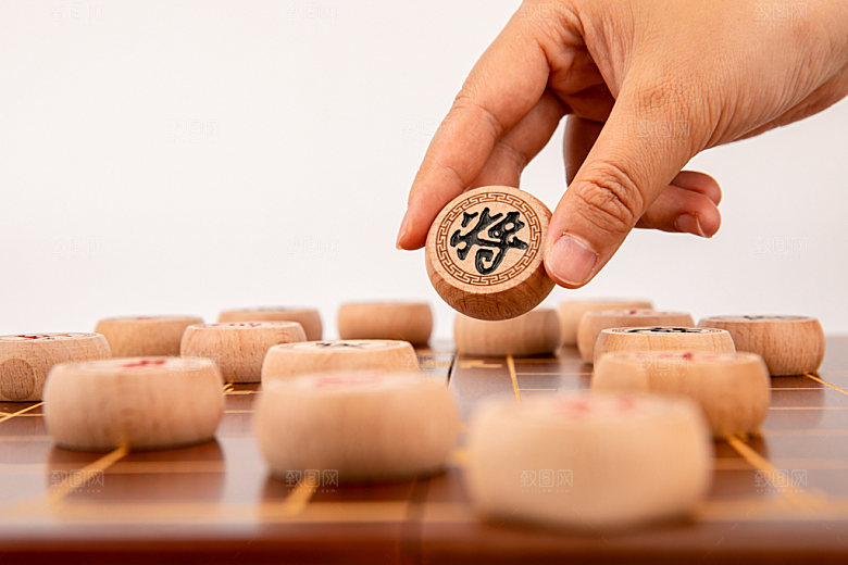 象棋棋牌休闲摄影图