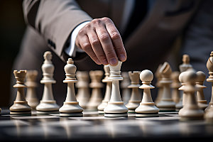 国际象棋高清企业精神摄影图