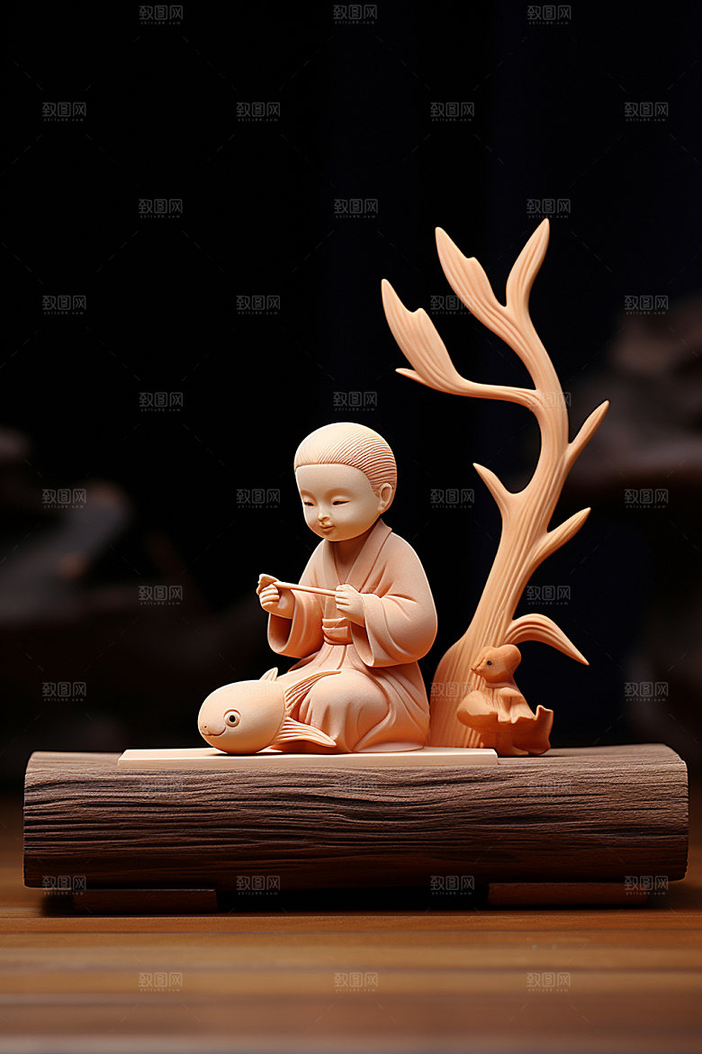 小和尚小师傅3D模型