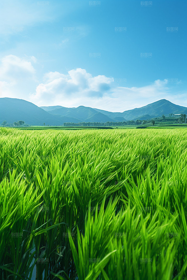 小麦田野麦地素材