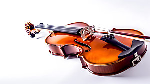 小提琴高清演奏摄影图