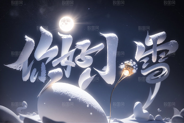小雪将至你好小雪小雪矢量