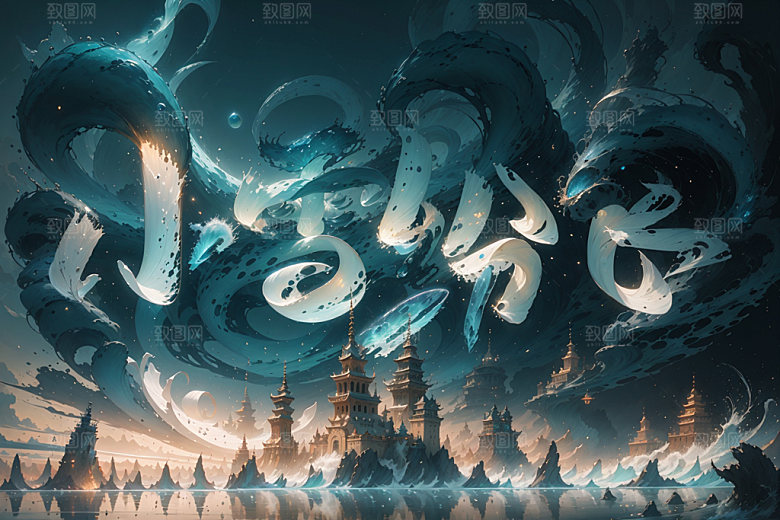 小雪节气冬天中国风矢量