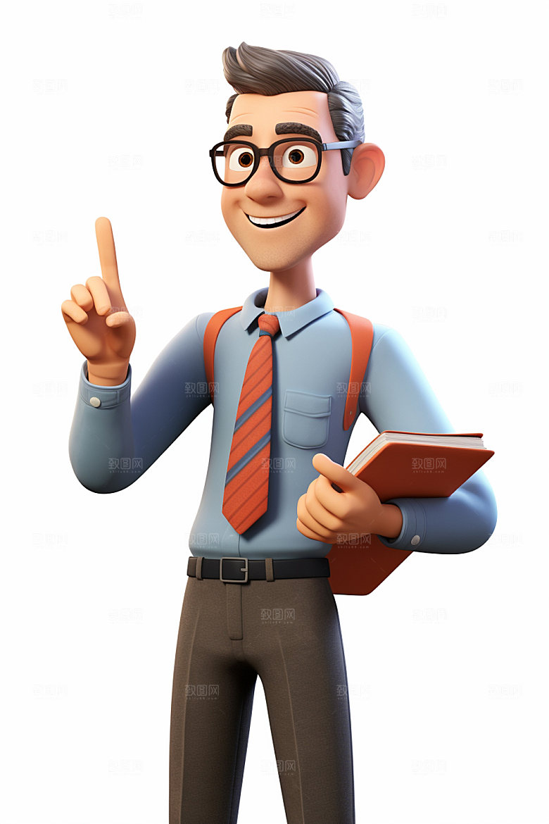 老师教授3D模型