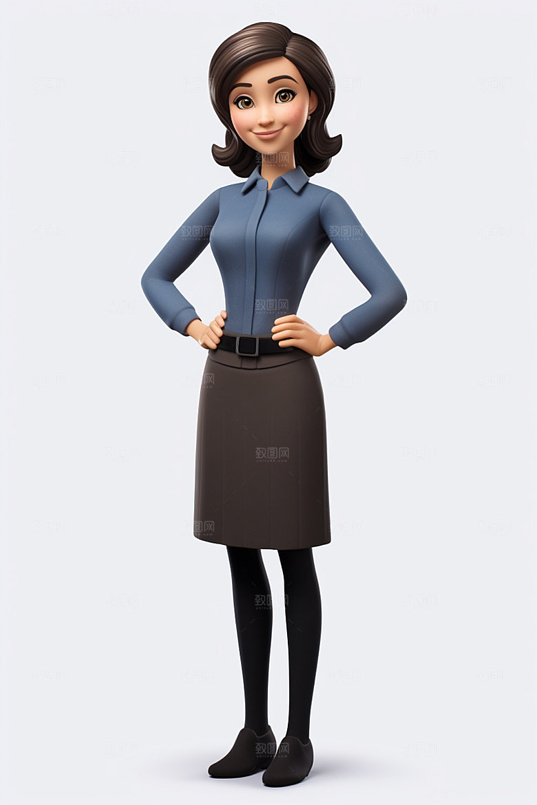 老师教授3D模型