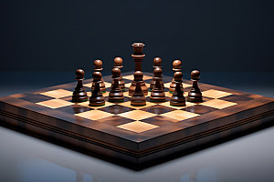 下象棋高清企业精神摄影图