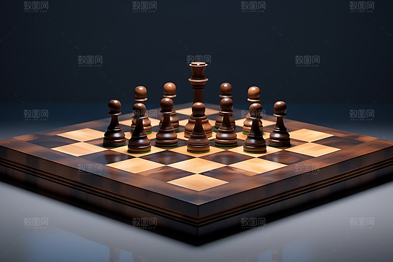 下象棋高清企业精神摄影图