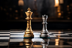 下象棋商业规划国际象棋摄影图