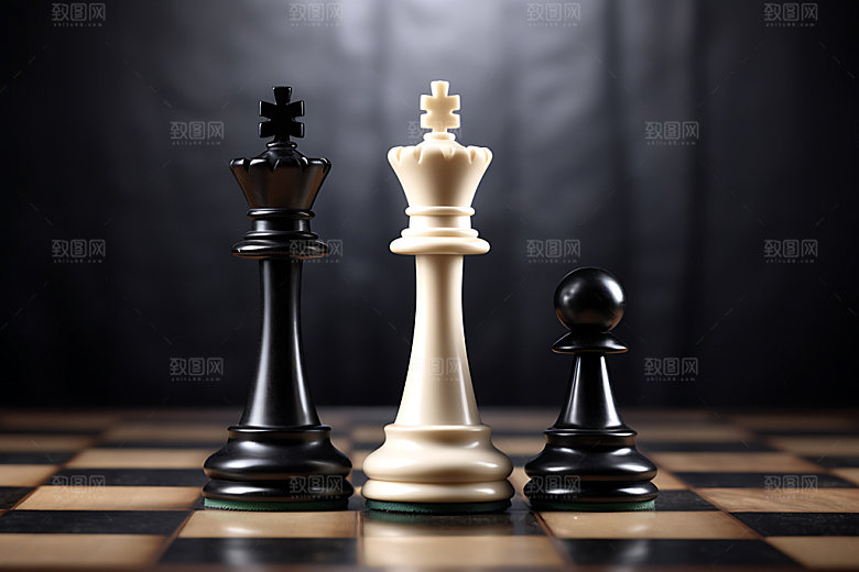 下象棋高清企业文化摄影图