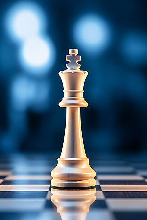 下象棋商务商业规划摄影图