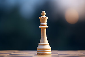 下象棋决策博弈摄影图